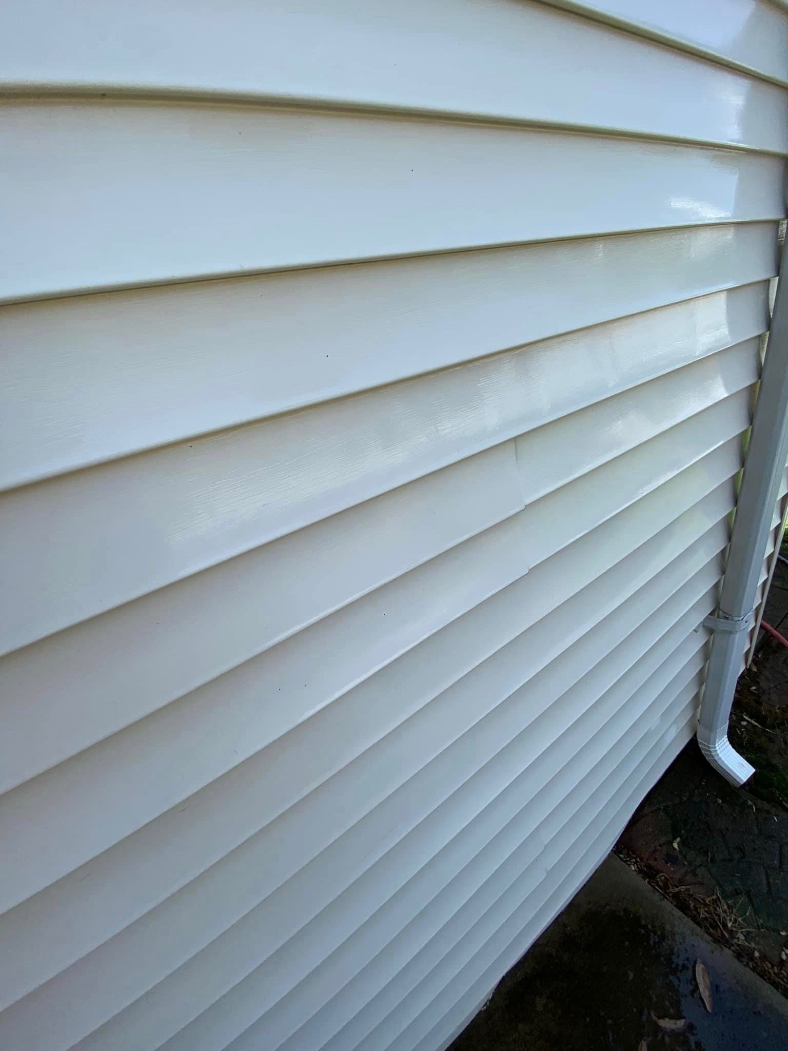 Siding After Power Washing