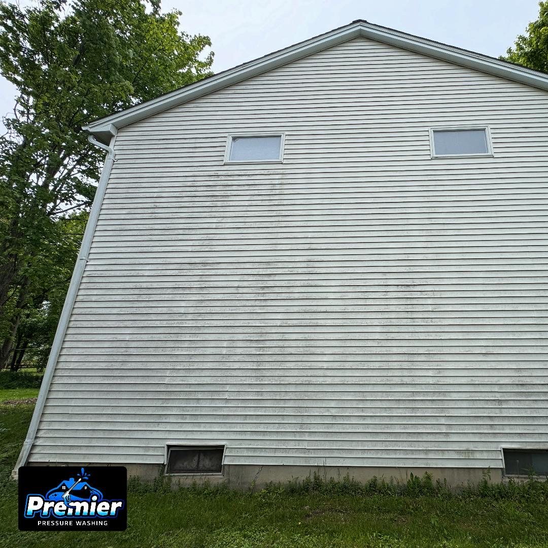 Exterior House Pressure Washing