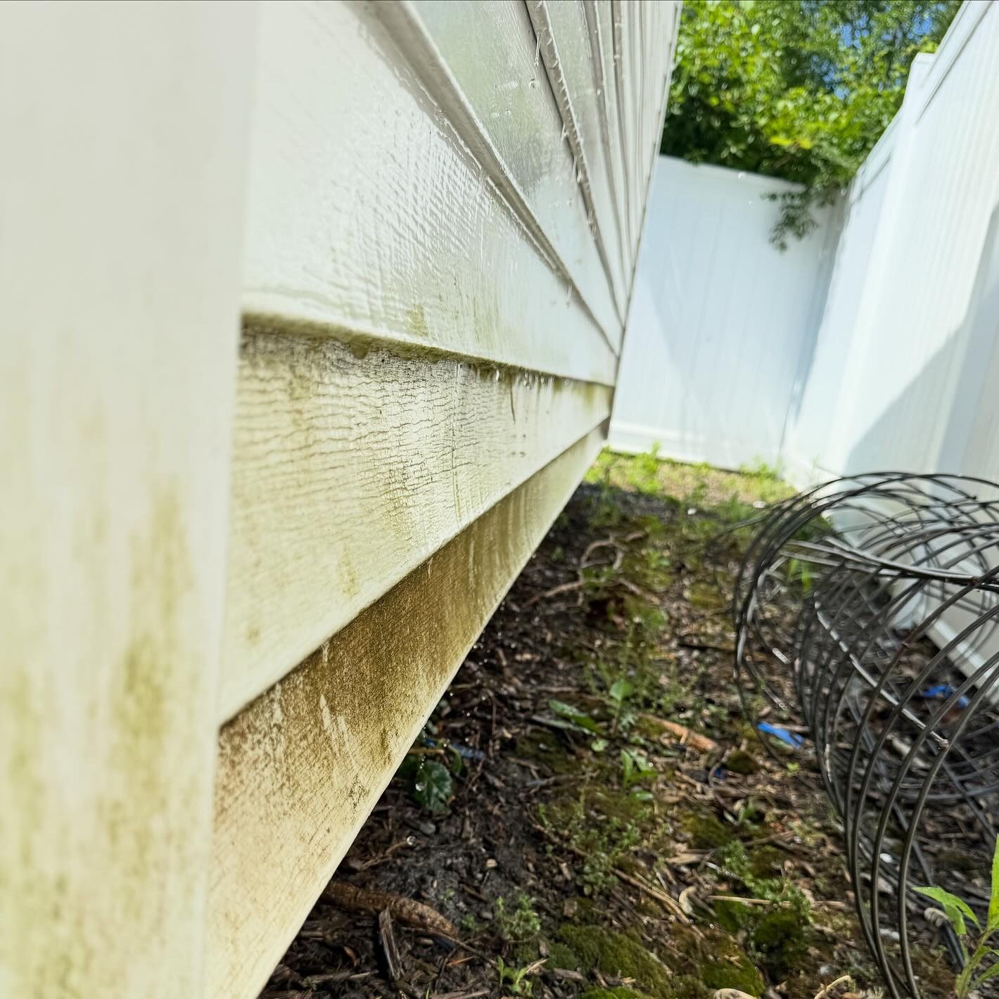 Exterior Siding Power Washing